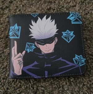New Gojo Jujutsu Kaisen Anime Manga Leather Wallet
